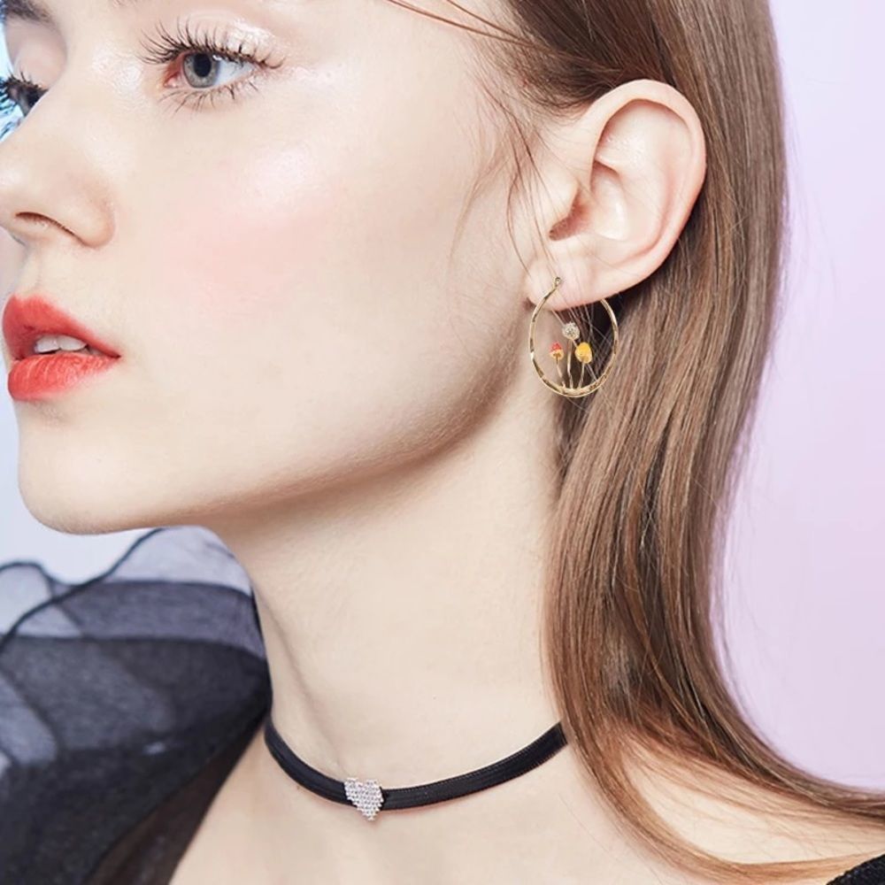 Mushroom 🍄 hoops - Picture 2 of 5
